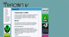 Desktop Screenshot of 2009.tracon.fi