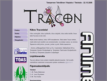 Tablet Screenshot of 2005.tracon.fi