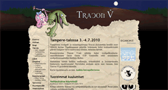 Desktop Screenshot of 2010.tracon.fi